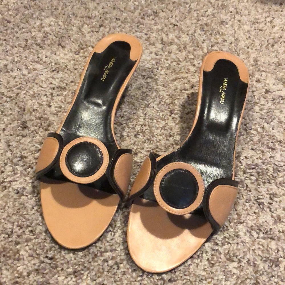 Venera Arapu leather heels